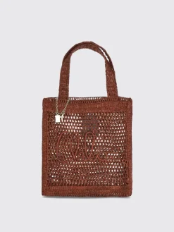 Borsa Summer Banana Chloé in rafia crochet