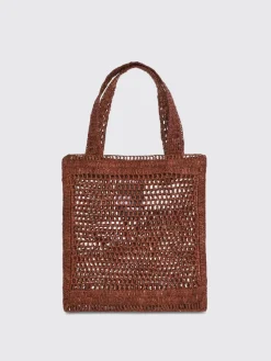 Borsa Summer Banana Chloé in rafia crochet