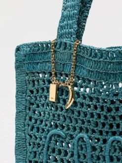 Borsa Summer Banana Chloè in rafia crochet