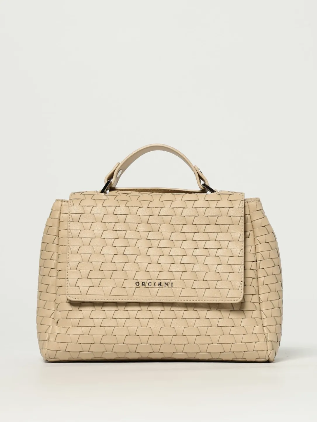 Borsa Sveva Woven Orciani in nappa intrecciata