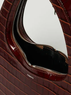 Borsa Swipe Coperni in pelle stampa cocco