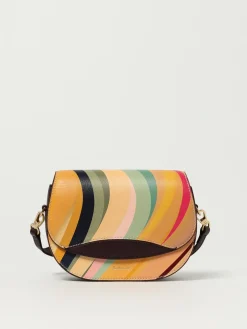 Borsa Swirl Paul Smith in pelle a grana multicolor