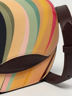Borsa Swirl Paul Smith in pelle a grana multicolor