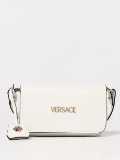 Borsa Tag Versace in pelle