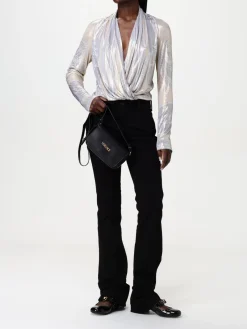 Borsa Tag Versace in pelle