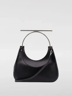 Borsa T-Bar McQueen in pelle a grana