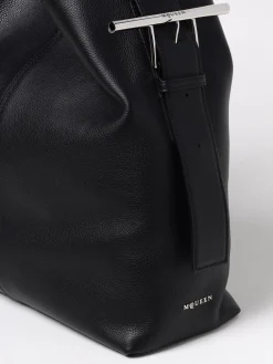 Borsa T-Bar Sling McQueen in pelle a grana