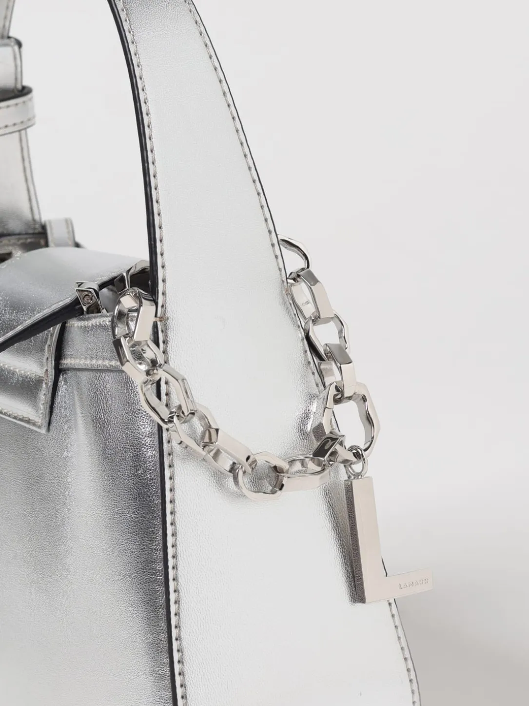 Borsa Teano in ecopelle buccia d'arancia Lamarr