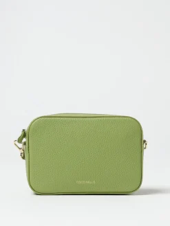 Borsa Tebe Small Coccinelle in pelle a grana