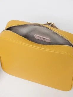 Borsa Tebe Small Coccinelle in pelle a grana