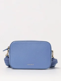 Borsa Tebe Small Coccinelle in pelle a grana