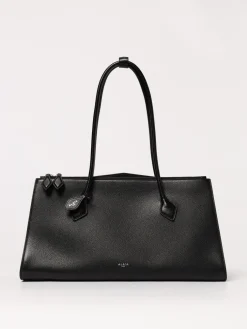 Borsa Teckel AlaÏa in pelle a grana