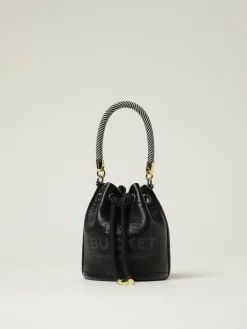 Borsa The Bucket Bag Marc Jacobs in pelle a grana