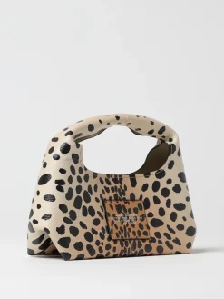 Borsa The Cheetah Sack Bag Marc Jacobs in pelle a grana stampa animalier