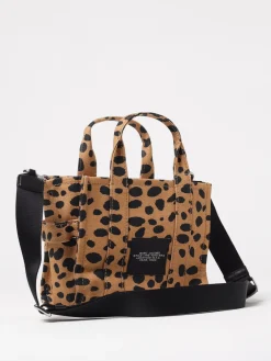 Borsa The Cheetah Small Tote Bag Marc Jacobs in canvas stampa animalier