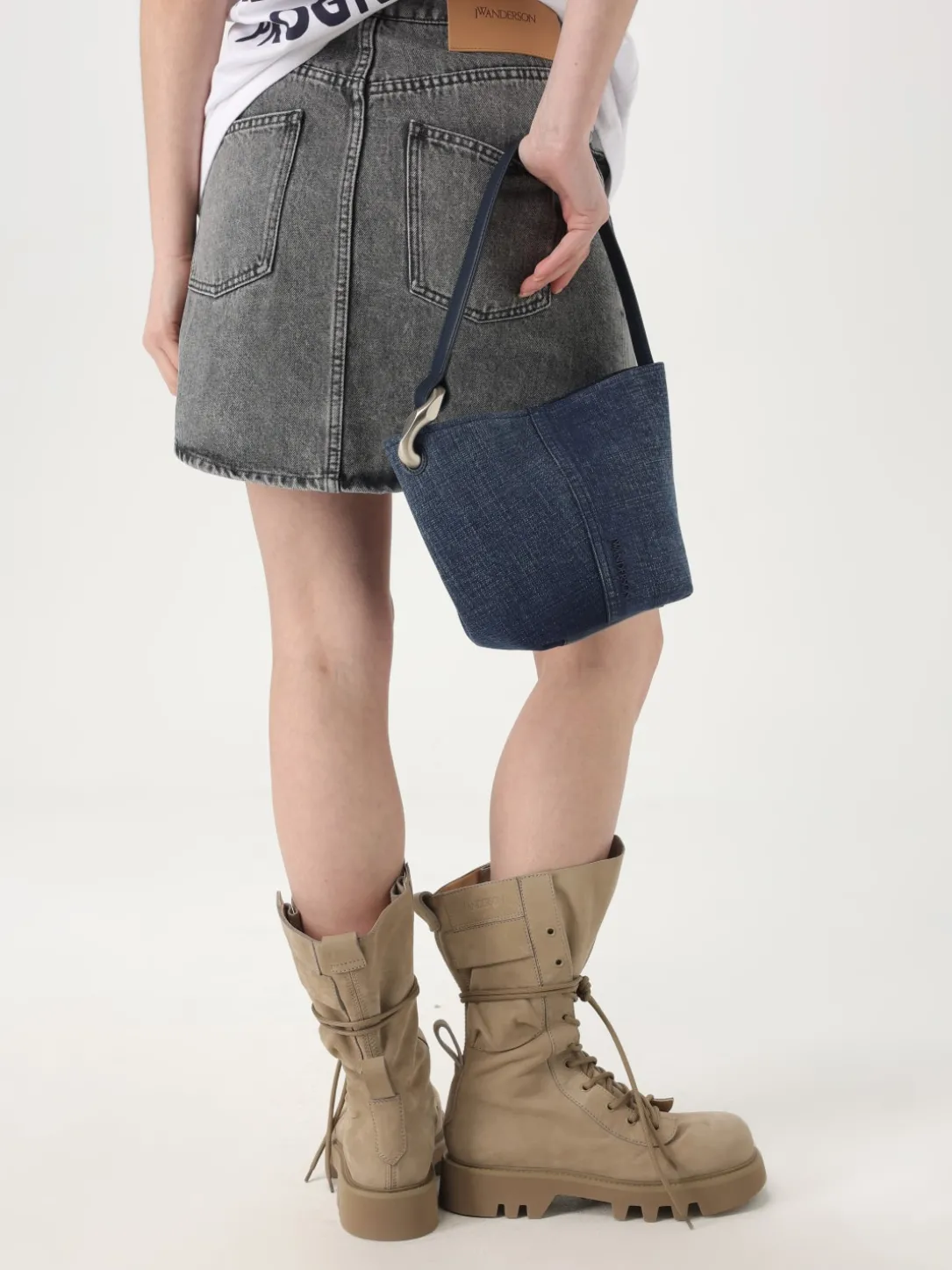 Borsa The Corner JW Anderson in denim di cotone