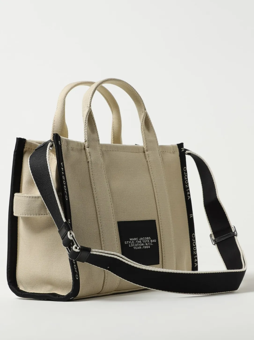 Borsa The Jacquard Medium Tote Bag Marc Jacobs in canvas