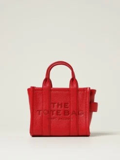 Borsa The Leather Small Tote Bag Marc Jacobs in pelle a grana