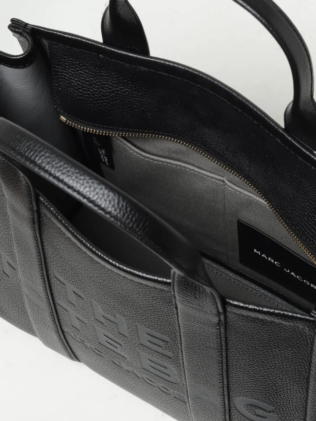 Borsa The Medium Tote Bag Marc Jacobs in pelle a grana