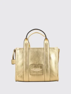 Borsa The Metallic Small Tote Bag Marc Jacobs in pelle laminata