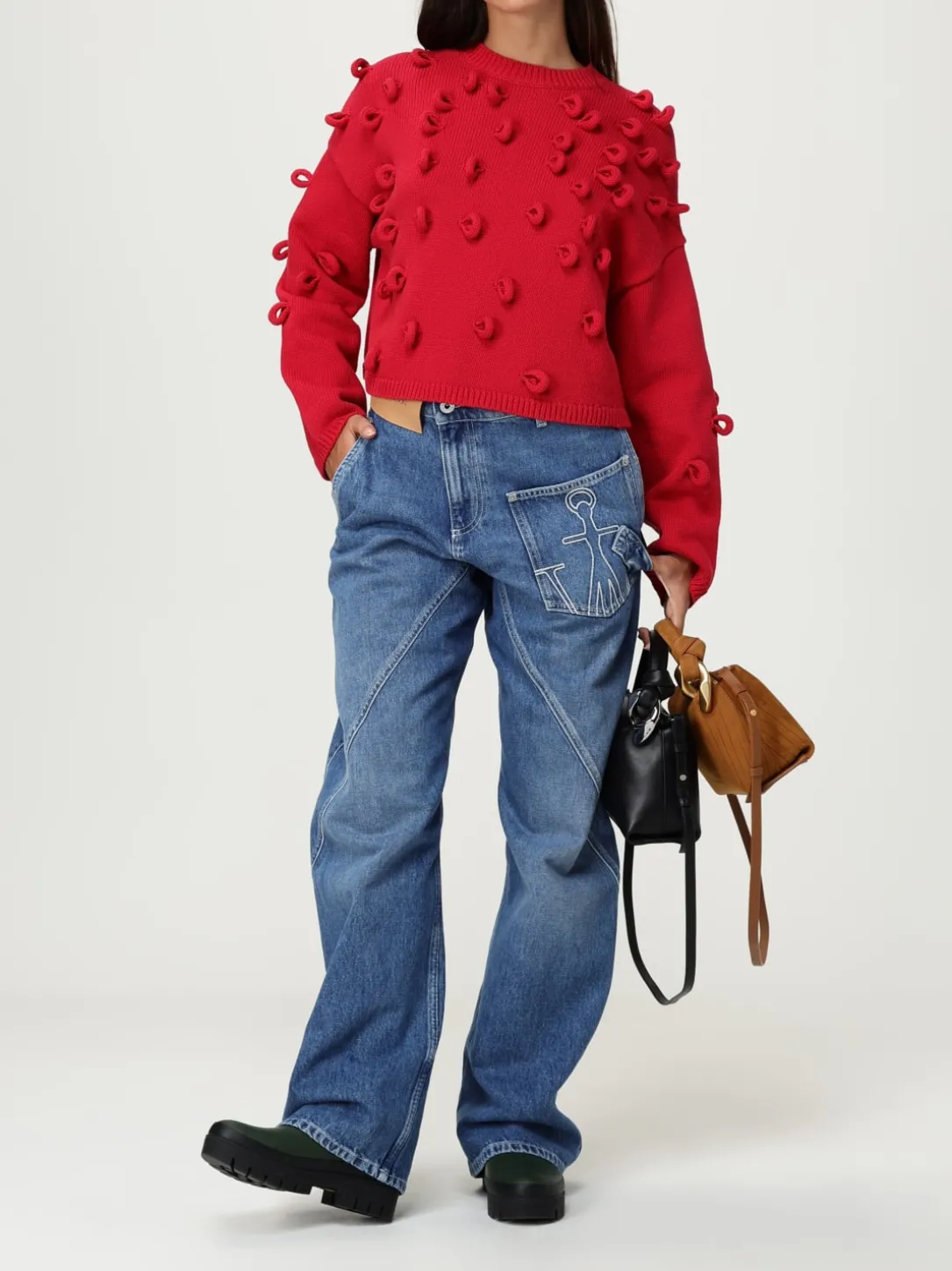 Borsa The Small Corner JW Anderson in pelle