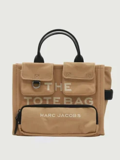 Borsa The Tote Bag in canvas di cotone Marc Jacobs