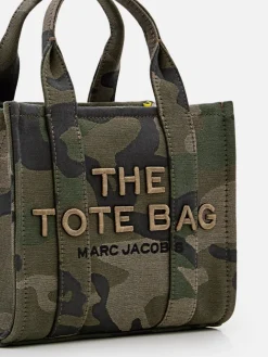 Borsa The Tote Bag Marc Jacobs in canvas camouflage