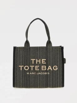 Borsa The Tote Bag Marc Jacobs in canvas jacquard
