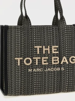 Borsa The Tote Bag Marc Jacobs in canvas jacquard