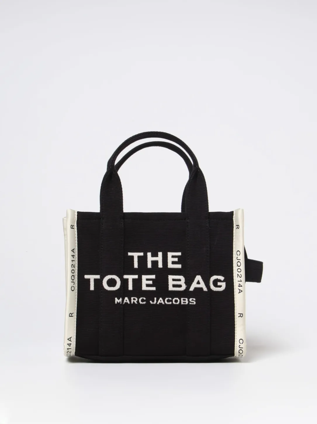 Borsa The Tote Bag Marc Jacobs in canvas con logo ricamato