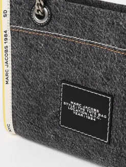 Borsa The Tote Bag Small Marc Jacobs in denim di cotone