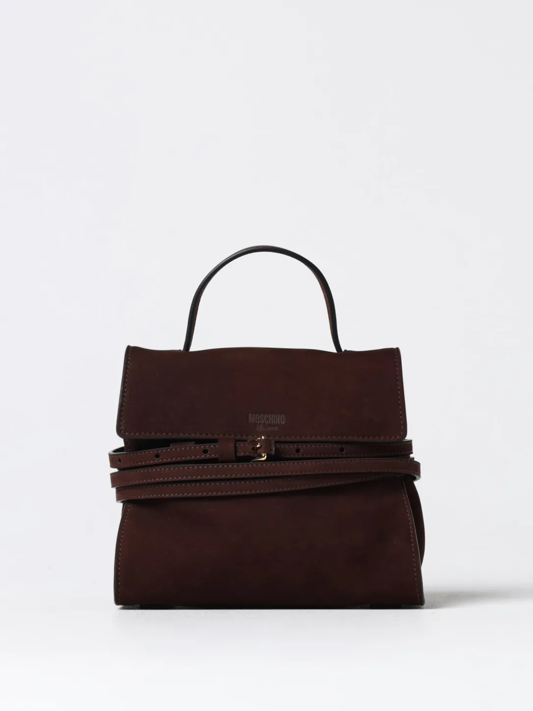 Borsa Tie Me Moschino Couture in nabuk