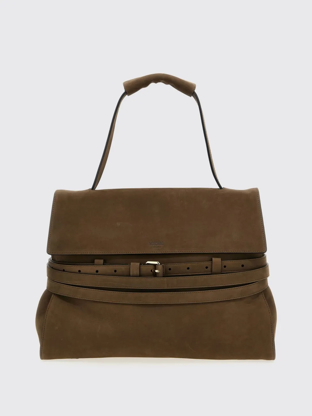 Borsa Tie Me Moschino Couture in nabuk