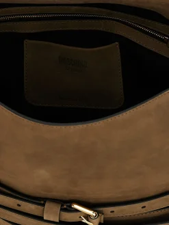 Borsa Tie Me Moschino Couture in nabuk