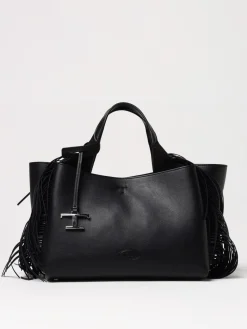 Borsa Tod's in pelle con frange