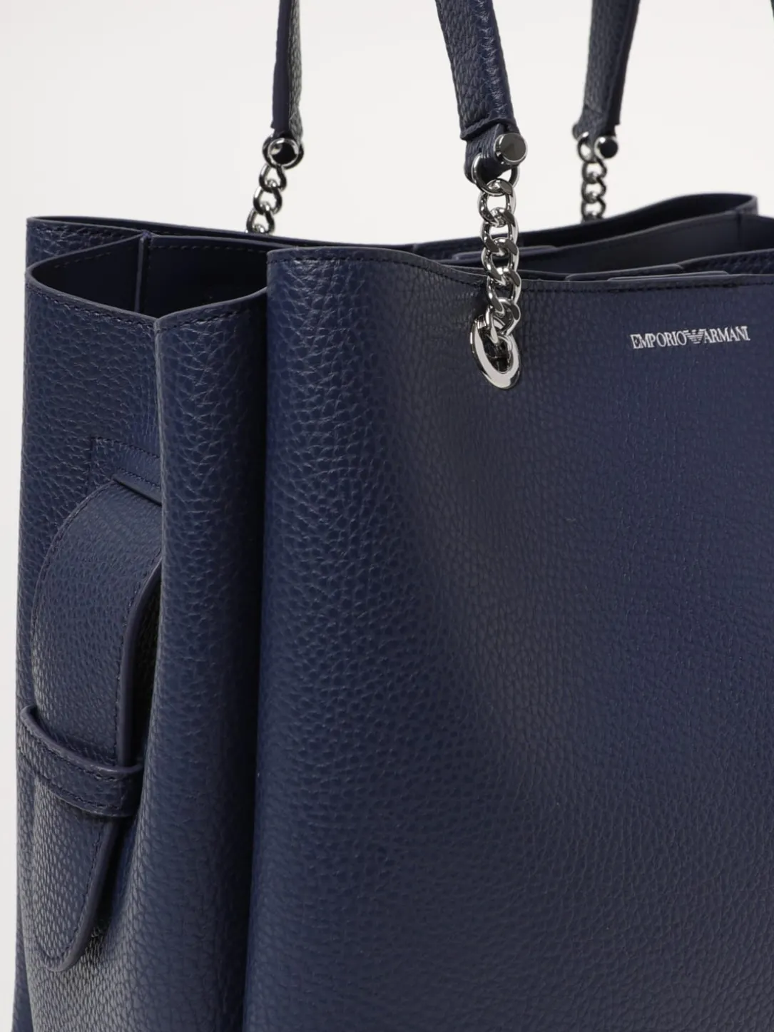 Borsa tote Emporio Armani in pelle sintetica a grana