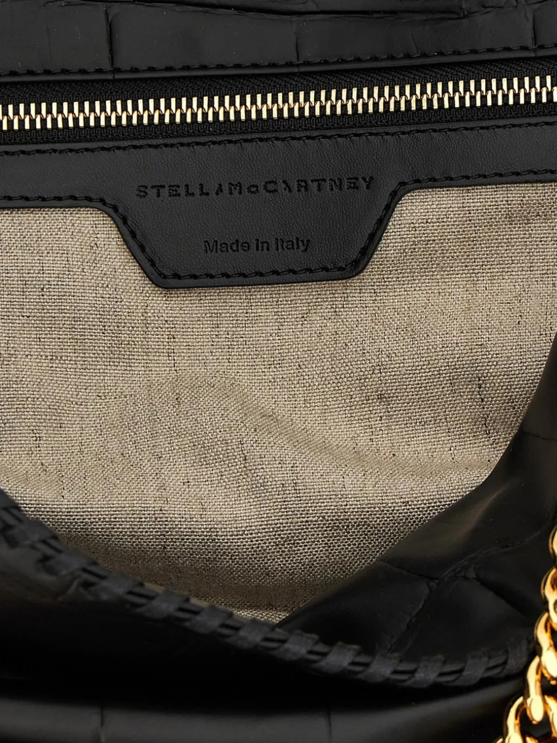 Borsa Tote Falabella Stella McCartney in pelle sintetica stampa cocco