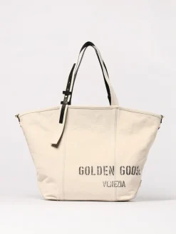 Borsa Tote Golden Goose in canvas