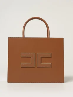 Borsa Tote grande con logo Elisabetta Franchi