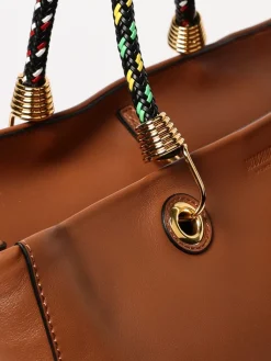 Borsa tote in pelle Moschino Couture