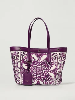 Borsa tote maioliche Dolce & Gabbana
