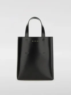 Borsa Tote Museo Mini in pelle di vitello Marni
