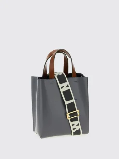 Borsa Tote Museo Mini in pelle di vitello Marni