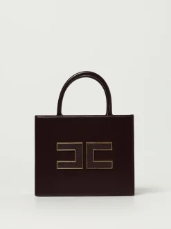 Borsa Tote piccola con logo Elisabetta Franchi
