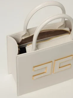 Borsa Tote piccola con logo Elisabetta Franchi