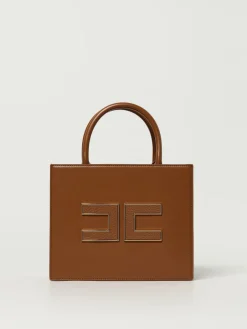 Borsa Tote piccola con logo Elisabetta Franchi