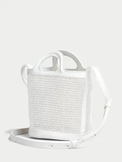 Borsa Tropicalia Marni in pelle e rafia