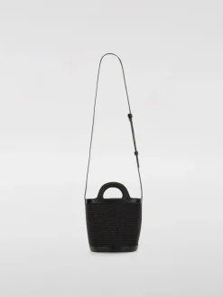 Borsa Tropicalia Marni in rafia e pelle