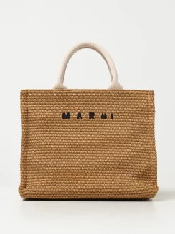 Borsa Tropicalia Marni in rafia