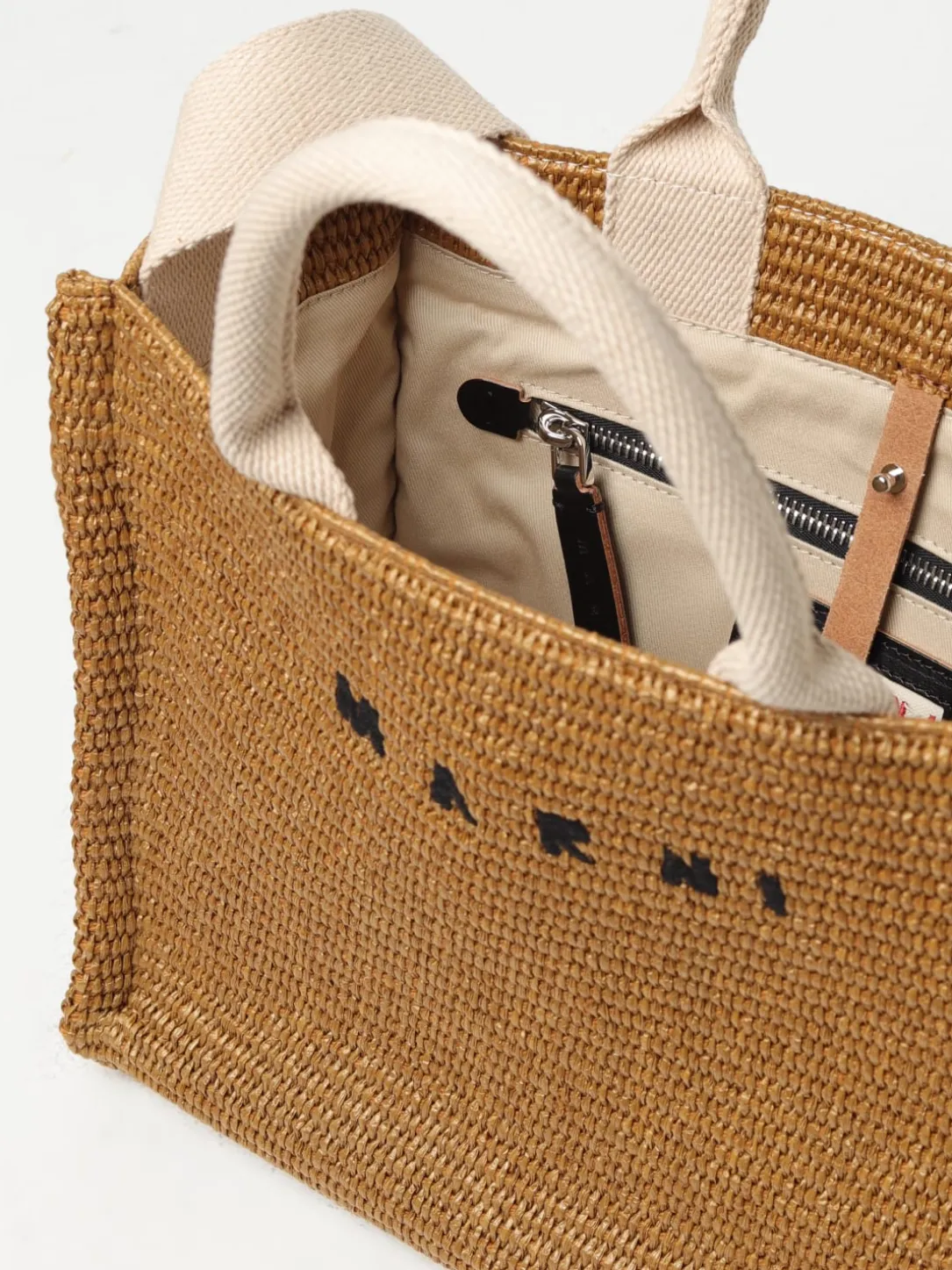 Borsa Tropicalia Marni in rafia